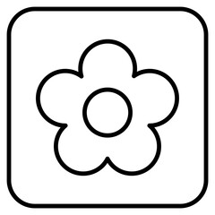 flower icon design
