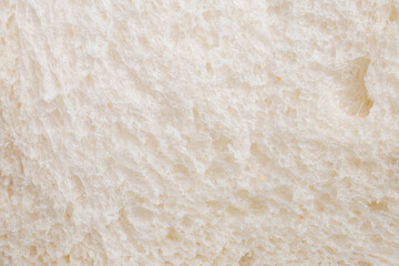 Macro bread slice texture pattern background close up