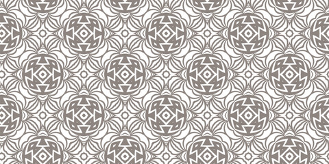 Modern seamless pattern with geometric design. Vector illustration