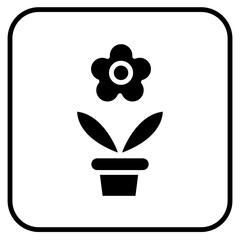 flower icon design