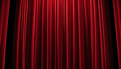 Curtain of stage,Large Red Stage Curtain,Concept of beauty gift on Valentine's Day with red velvet curtains background.126