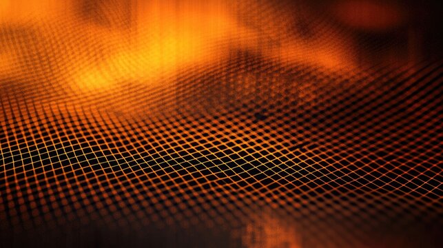 a background featuring a grid pattern with varying opacity, adding depth and structure to the slide.