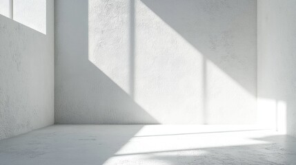 Obraz premium a clean, crisp white background with subtle shadows or textures, providing a professional and minimalist look.