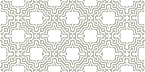 original pattern with lace decorative ornament. vector illustration. seamless