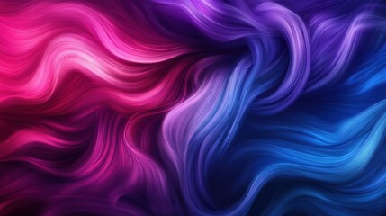 Obraz premium A gradient mix of magenta, deep purple, and electric blue with a slight neon glow effect