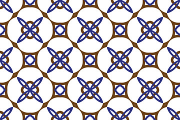 Fototapeta premium Simple pattern design for decor. Abstract geometric pattern. Stylish texture. Seamless linear pattern.