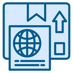 Shipping Label Icon