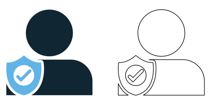 authorization vector icon, security, access approval, and verification. business, tech, and privacy-related themes pictogram symbol ui and ux design, glyphs and stroke line