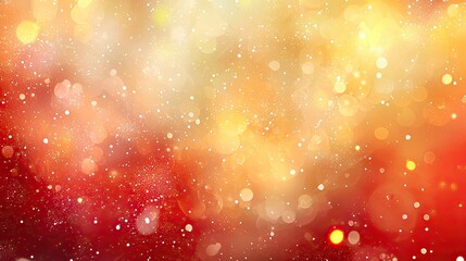 a soft bokeh background with blurred lights in warm colors, adding a touch of elegance and depth.