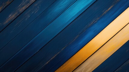 Obraz premium A modern navy blue and soft gold gradient with diagonal lines for a sleek design
