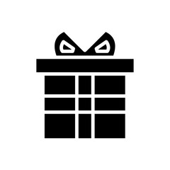 icon design with gift box theme
