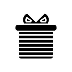 icon design with gift box theme
