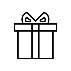 icon design with gift box theme