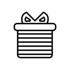 icon design with gift box theme