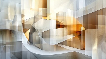 an image featuring overlapping architectural forms, creating a layered effect that suggests depth and complexity.