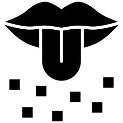 Taste Glyph Icon