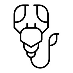 Scorpion outline icon