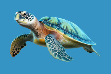 Reptile animal underwater wildlife.