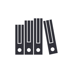 Office document solid icons, minimalist vector illustration ,simple transparent graphic element .Isolated on white background