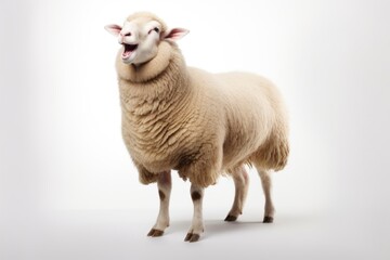 Fototapeta premium Sheep livestock portrait animal.