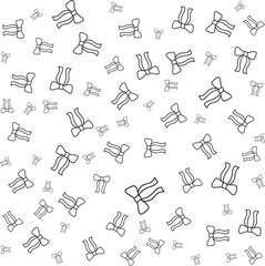Ribbon Seamless Pattern