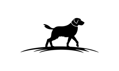 Dog logo vector