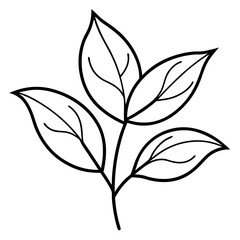 black and white tree