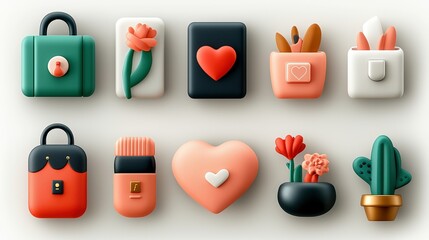 Refined Icons Design for High-End Dating App Chat Experience in a Digital Environment