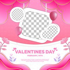 Valentine's Day Social Media Template