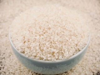 아시아 음식 유기농 흰쌀