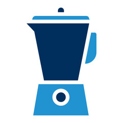 Obraz premium Blender Blue Color Icon
