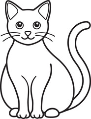 Cat Outline Icon