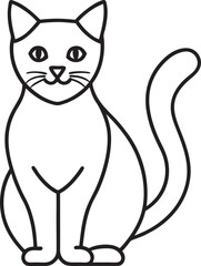 Cat Outline Icon