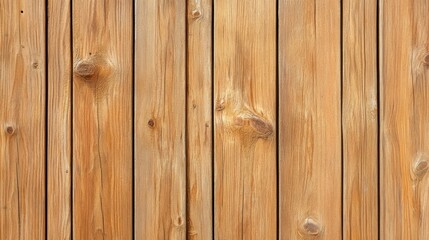 Fototapeta premium Natural wooden texture with vertical planks and subtle knots for rustic designs