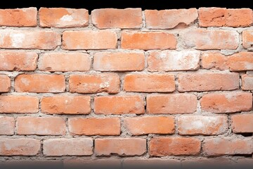 Obraz premium Close-up view of abstract brick wall textured industrial architecture banner