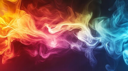 Fototapeta premium Dynamic and trendy abstract wallpaper with fluid color 