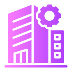 management gradient icon