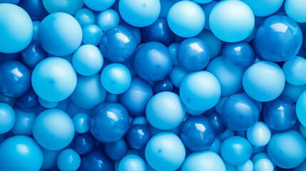 Blue Balloon Background Texture