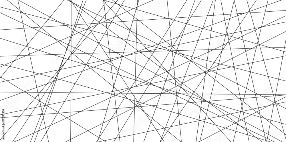Aufkleber Abstract black lines with white background. Creative and geometric shape with luxury pattern and paper texture design. abstract background with stripes for website design Technology background.	
