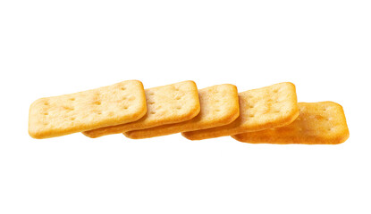 Cheese crackers isolated. Cheese crackers isolated on white background.