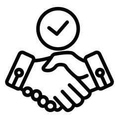 Reliability outline icon