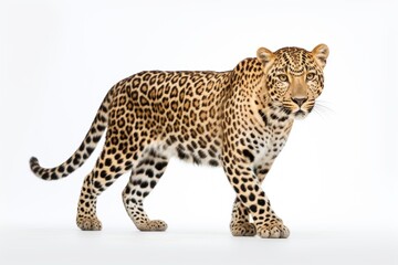 Obraz premium Leopard wildlife standing animal.