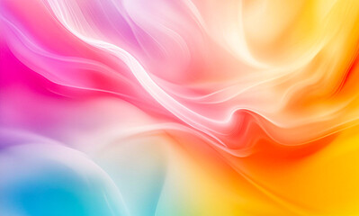Fototapeta premium Colorful smoke, motion blur, background, gradient, color blend, dark background, colorful, red and blue, orange and yellow, green and purple, light and shadow, blurred effect, bright light, 