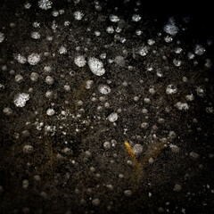 abstract dark blank frozen ice sheet nature landscape with texture detail winter cold temperature background