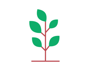 Plant icon. Farming & Gardening icon. Flat vector icons.