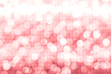 Abstract blurred pink light bokeh background, festive season concept background, pink bokeh pattern background
