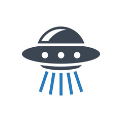 UFO Beam Sci-Fi Icon