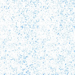 blue paint splatter speckle texture seamless pattern abstract scatter dots white background
