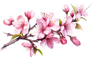Blossom flower cherry plant.