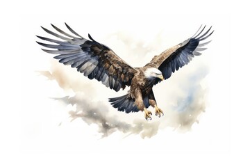 Animal flying eagle bird.